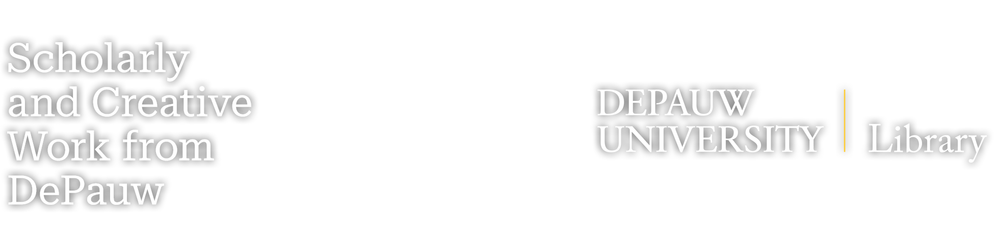 Scholarly and Creative Work from DePauw University
